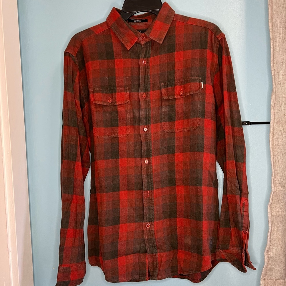 Matix red flannel